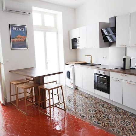 Bright And Modern 3-Bedroom Apartment, 90M2 With Air Condition, In Béziers Exteriér fotografie