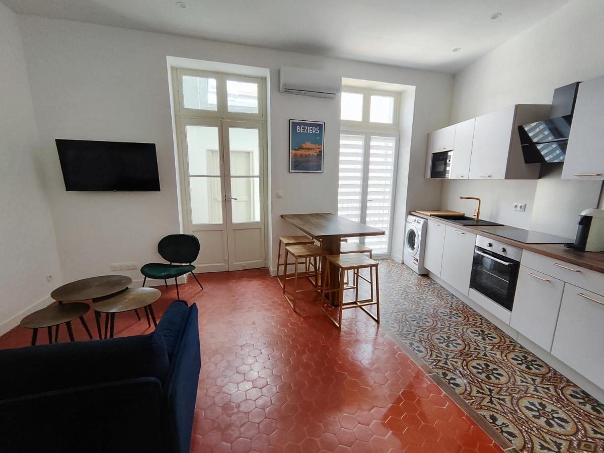 Bright And Modern 3-Bedroom Apartment, 90M2 With Air Condition, In Béziers Exteriér fotografie